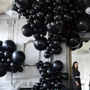 130pcs Black Balloons Different Sizes 18" 12" 10" 5" Party Latex Balloons for Birthday Graduation Baby Shower Anniversary New Year Holiday Party Decorations by CozyNest Decor