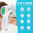 Digital Thermometer for Adults and Kids, No Touch Forehead Thermometer for Baby, 2 in 1 Body Surface Mode Infrared Thermometer with Fever Alarm and Instant Accuracy Readings by TinyTreasures Baby Boutique