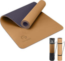 Yoga Mat Non Slip, Eco Friendly Fitness Exercise Mat with Carrying Strap,Pro Yoga Mats for Women,Workout Mats for Home, Pilates and Floor Exercises by TinyTreasures Baby Boutique
