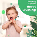 Kids Manual Toothbrush, Ultra-Soft Kids Toothbrush for Sensitive Teeth & Gums, Gentle Toddler & Children's Brush with 10000 Bristles Travel-Friendly Design for Ages 2-7 (Pink) by TinyTreasures Baby Boutique