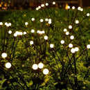 Solar Garden Lights - 6 Pack 60 LED, Waterproof Outdoor Decor for Yard, Patio & Garden (Warm White) by GreenHaven Gardens