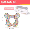KAKIBLIN Baby Neck Pillow, Upgraded Baby Support Pillow,Baby Neck Support Pillow for Carseat, Newborn Neck Support for Car Seat,Pushchair,Travel (Flower) by TinyTreasures Baby Boutique