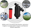 ciciglow Screen Irrigation Filter, 120 Mesh 130 Micron Level Disc Filter Garden Irrigation with Hose Threads for Garden Lawn Watering by GreenHaven Gardens