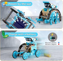 Lucky Doug 12-in-1 STEM Solar Robot Kit Toys Gifts for Kids 8 9 10 11 12 13 Years Old, Educational Building Science Experiment Set Birthday for Kids Boys Girls by TinyTreasures Baby Boutique