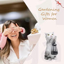 Solar Cat Garden Statue: Outdoor Cat Statues for Garden with Lights for Yard Art Lawn Ornaments Porch Patio Balcony Home House - Gardening Gifts for Women Grandma Mom by CozyNest Decor
