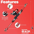 DaddyGoFish Kids Fishing Pole - Rod Reel Combo Tackle Box Starter Set - First Year Small Gear Kit for Boys Girls Toddler Youth Age Beginner Little Children by TinyTreasures Baby Boutique