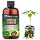 Premium Liquid Avocado Plant Fertilizer - 3-1-2 Concentrate for Indoor Plants and Flowers by Gardenera | Organic Plant Food for Avocado Trees - 8oz by GreenHaven Gardens