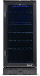 Newair 24" Wine and Beverage Refrigerator 20 Bottle and 70 Can Capacity, Built-in or Freestanding Cooler, Dual Zone Fridge in Stainless Steel with Splitshelf by CozyNest Decor