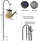 VOOKRY Watering Can with Lights, Large Hanging Solar Lights Outdoor Waterproof, Decorative Retro Metal Solar Garden Decor for Patio Yard Porch Lawn Landscape Gardening Gifts for Mom Grandma Women by GreenHaven Gardens
