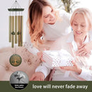 Memorial Wind Chimes for Outdoor & Gifts – Engraved Tree of Life, 36” Durable Metal Chimes with Soothing Melodies, Waterproof & Customizable Tones by CozyNest Decor