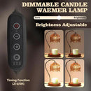 GEEZO Fragrance Candle Warmer Lamp，Electric Candle Warmer with Timer & Dimmer，Mom Christmas Birthday Gifts for Women, House Warming Gifts New Home Bedroom Decor by CozyNest Decor