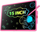 Teen Girl Birthday Gifts, 0 SMALL MODEL LCD Writing Tablet for Kids, Educational Toys for 3-10+ Years, Toddler Toys for 1-2 Year Old, Large Rechargeable Doodle Board Pad, Easter Basket Stuffers (Pink) by TinyTreasures Baby Boutique