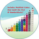 hand2mind MathLink Cubes Numberblocks 1-10 Activity Set, 30 Preschool Learning Activities, Counting Blocks, Linking Cubes, Educational Toys for Kids, Number Games, Math Manipulatives Kindergarten by TinyTreasures Baby Boutique