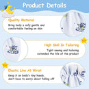Geyoga 24 Pairs Newborn Baby Boy Girl Mittens 0-6 Months Newborn No Scratch Mittens Soft Elastic Infant Baby Gloves by TinyTreasures Baby Boutique