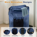 2-Pack Backpack Laundry Bags, Heavy Duty Laundry Bag Backpacks with Adjustable Shoulder Straps, Door Hanging Washing Bag, Laundry Hamper Lining for College Dorm, Travel, Laundromat by CozyNest Decor