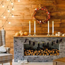 JOSU Taper Battery Operated Candles: 8PCS Flickering Flameless Candles with Timer - 3D Wick Fake Window Candle Outdoor +8 Gold Candlesticks, for Home Decor & Festival Celebration by GreenHaven Gardens