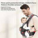 Baby Sling Carrier,4-in-1 Ergonomic Baby Backpack Front Carrier,Newborn to Toddler Wrap Lightweight Adjustable Baby Sling,Grey by TinyTreasures Baby Boutique