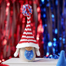 Wizardi Amigurumi DIY Crochet Kit - Patriotic Gnome F07N8-M195 by TinyTreasures Baby Boutique