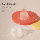 YOHKOH PPSU Baby Bottle Wide Neck, Newborn Anti-Colic Baby Bottle with Natural Response Nipple, Streamlined Body, Easy to Clean (5.4oz (Pack of 4), Yellow) by TinyTreasures Baby Boutique