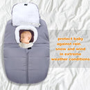 Fairy Baby Winter Car Seat Cover for Babies Carseat– Waterproof, Warm Car Seat Cover Baby – Universal Winter Cover for Back Seat, Infant Car Seat & Baby Carseat (Grey) by TinyTreasures Baby Boutique