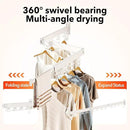 Clothes Drying Rack Wall Mounted,Drying Rack Clothing Wall Mount,Laundry Drying Rack,Collapsible Dying Racks for Laundry by CozyNest Decor