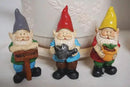 MUAMAX Miniature Gnome Figurines Fairy Gardens Gnomes Accessories Gift for Garden Little Gnomes Small Gnome 3'' by GreenHaven Gardens