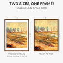 Homeforia 18x24 Walnut Poster Frame, High End Dark Oak 18x24 Brown Wooden Picture Frames with Mat 16x20, 18 x 24 Wood Frame Matted to 16 by 20, 24x18 Hanging Frames, Tempered Glass, Wall Kit, Set of 1 by CozyNest Decor