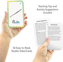 Teacher Created Resources Vowels Flash Cards (EP62070), White 3-1/8" x 5-1/8" by TinyTreasures Baby Boutique
