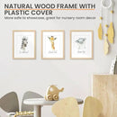 upsimples 11x14 Picture Frame, Natural Solid Wooden Picture Frames, Display 8x10 with Mat or 11 x 14 Without, Vertical or Horizontal Wall Hanging, 1 Pack, Natural by CozyNest Decor