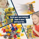 Science4you - Betabot Robot Building Kit for Kids 8-14 Years - Build Your Own Robot with This Construction Kit, Robotics Kit with 126 Pieces, Educational Toys for 8 Year Olds, Stem Toys Age 8+ by TinyTreasures Baby Boutique