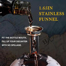 PONPUR Whiskey Globe Decanter, Gifts for Men Dad Father's Day, Anniversary Birthday Gift for Him Husband Boyfriend Grandpa, Unique Housewarming Presents Whisky Bourbon Decanter, 1000ml by GreenHaven Gardens