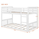 Solid Construction Bunk Bed & Ladder by HouseOfZazla