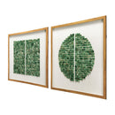 Elos Stone Shadow Boxes Wall Art (Set of 2) - Multicolor by HouseOfZazla