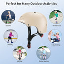 Kids Bike Helmet,Toddler Skateboard Helmets for Ages 2-3-5-8-14 Years Boys Girls，Adjustable Multi-Sport Bicycle Skateboarding Football Roller Skating Scooter Rollerblade Balance Bike Helmet by TinyTreasures Baby Boutique
