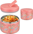 12oz Insulated Vacuum Food Jar with Buckle Lid Wide Mouth Soup Thermo for Hot Food Kids Leakproof Stainless Steel Lunch Container (mermaid) by TinyTreasures Baby Boutique