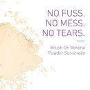 BOB KIDS SPF 30 Brush On Mineral Powder Sunscreen, Broad Spectrum Protection, Water Resistant 80 Mins, Fragrance Free, Easy to Apply for Kids & Babies, Mfg in USA by TinyTreasures Baby Boutique