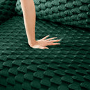 Ottoman Flannelette Fabric-Green
