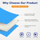Foam Baby Play Mat: PU Leather Waterproof Kids Playmat - Trifold Floor Mat - Large Play Mat for Playpen Thick Pad Fodable Mattress Soft Toddler Mattress Infant Cushion for Preschool (Rainbow) by TinyTreasures Baby Boutique