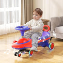 Kids Electric Ride On Car 12V - Electric Wiggle Car with Rechargeable Battery, LED Lights & Music,Anti-Rollover for Boys Girls Ages 3-8, Indoor/Outdoor Toy Vehicle up to 150 lbs by TinyTreasures Baby Boutique