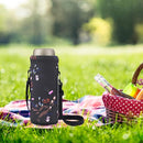 AUPET Water Bottle Sling Bag Carrier Crossbody Sleeve,Insulated Neoprene Bottle Case Holder Pouch Cover 500ML/17oz with Shoulder Strap for Walking Women Men by TinyTreasures Baby Boutique