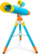 Projector Telescope for Kids, Children's Telescopes & 24 Space Images, Educational Book Incl, Great STEM Activity Science Toys, Learning Gifts for Boys & Girls Ages 3 4 5 6-12 Year Old by TinyTreasures Baby Boutique