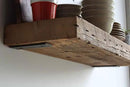 Urban Legacy Deep Floating Shelves | Reclaimed Barn Plank Deep Floating Shelves with Low Profile Brackets | High Weight Capacity (36" x 11" x 2") by CozyNest Decor