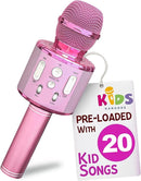 Move2Play, Kids Karaoke Microphone | Includes Pre-Loaded Songs & Bluetooth | Kids Birthday Party Gift | Toy for All Ages 2, 3, 4, 5, 6+ Year Old Girls, Boys & Toddlers by TinyTreasures Baby Boutique