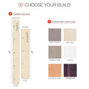 Personalized Growth Chart for Wall - Kids Height Ruler, Wooden Growth Chart for Kids, Wall Ruler for Kids Height Measurement and Height Growth Chart for Home - Kids Sizing Chart by TinyTreasures Baby Boutique