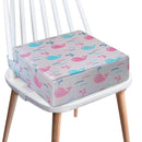 Toddler Booster Seat for Dining Table,4 Inches Washable Double Safer Straps Non-Slip Bottom Booster Seat Dining for Kids, Portable Travel High Density Sponge Detachable Increasing Cushion for Child. by TinyTreasures Baby Boutique
