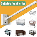 Crib Mobile Wooden Arm, Wall Mounted Suitable for All Cribs 100% Natural Larch Hanger Nusery Decor Baby Room Safe Holder(Mobile is not Included by CozyNest Decor