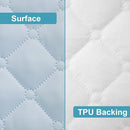 NTBAY 2 Pack Waterproof Crib Mattress Protector, Quilted 28"x52" Toddler Fitted Sheet - Machine Washable - Soft and Breathable Mattress Pad Cover for Crib, Nursery, Daycare, Cot, White by TinyTreasures Baby Boutique