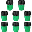 3/4 Inch Female Pipe Thread to 1/2 Inch Drip Irrigation Tubing Adapter: 8 Pieces 1/2 in. Barbed Drip Line x 3/4 in. Faucet PVC Adapter Connect 3/4" FHT Faucet, Sprinkler Manifold, Garden Hose by GreenHaven Gardens