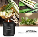 Citronella Candle | Outdoor Candles, Citronella Scented Candles for Indoor Outdoor Use, Lemongrass Scent for Yard Patio, Summer Candle Gifts for Camping Picnic Room - 7oz, Soy Wax, 50H Burn Time by CozyNest Decor