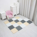 MQIAOHAM® 18 Pieces Puzzle Play Mats, Soft Baby Play Mat, Kids Interlocking Foam Floor Tiles, Toddlers Carpet Playmats G301018-101110112 by TinyTreasures Baby Boutique